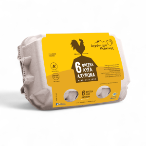 Fresh Barn Eggs, Medium, Box of 6 (53–63g)